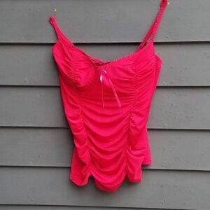 Victorias Secret Red Sexy Little Things Corset size Large